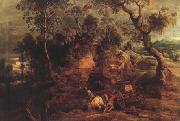 Peter Paul Rubens Landscape With Carters (mk27) Spain oil painting artist